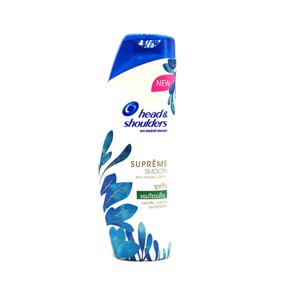 Head shoulders suprême 2025 smooth antidandruff shampoo